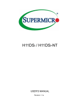Supermicro H11DSi User manual