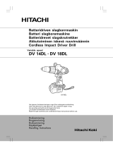 Hitachi DV 18DL User manual