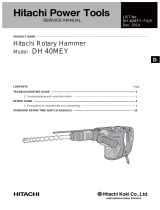 Hitachi DH 40MEY User manual