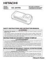 Hitachi UC 24YFA User manual