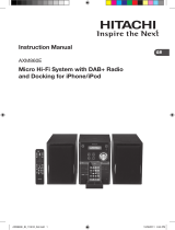 Hitachi AXM860E User manual