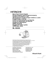 Hitachi BL 36200 Owner's manual