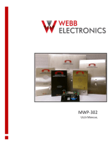 Webb MWP-302 User manual