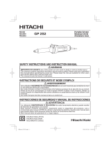 Hitachi GP 2S2 User manual