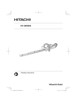 Hitachi CH 3656DA Handling Instructions Manual