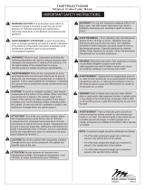 Middle Atlantic Products MFR-RRK-12 Operating instructions