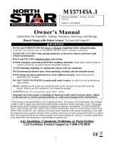 North Star 157145 Owner's manual