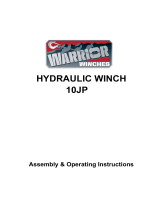 WARRIOR JP 10 Winch User manual