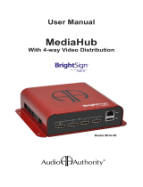 Audio Authority BrightSign MH4-4K User manual