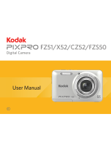Kodak Pixpro X52 User manual