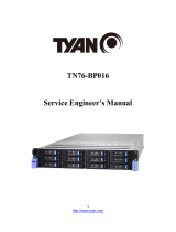 Tyan TN76-BP016 User manual