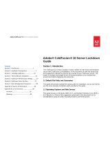Adobe 38043740 - ColdFusion Standard - Mac User manual