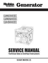 Robin RG2800DX User manual