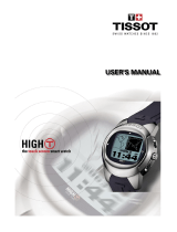 Tissot HIGH T User manual