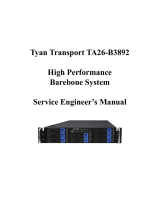 Tyan Transport TA26-B3892 User manual