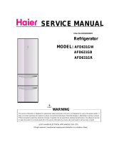 Haier AFD631GW User manual