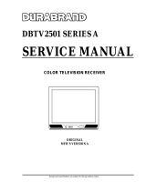 Durabrand DBTV2501 SERIES User manual