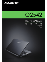 Gigabyte Q2542 User manual