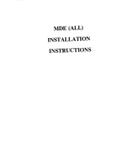 Branson mde6000ayw Installation Instructions Manual