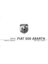 Fiat 500 abarth 2014 Owner's manual