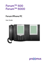Proximus Forum IPhone  515 User manual