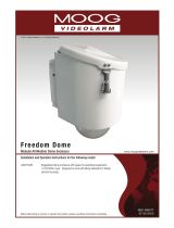 Moog Videolarm Freedom Dome LDW75C2N Installation And Operation Instructions Manual