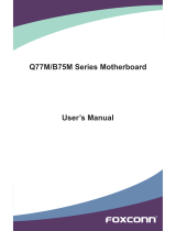 Foxconn Q77M Series User manual