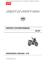 APRILIA DORSODURO 1200 ABS - ATC Service Station Manual