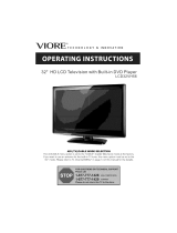VIORE LCD32VH56 User manual