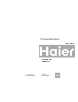 Haier HWM55-0528 User manual