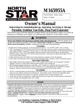 North Star M165955A Owner's manual