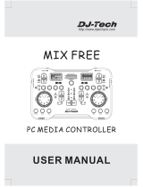 DJ-Tech W9Q-MIXFREE-C User manual