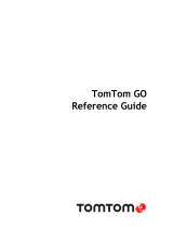 TomTom Go Reference guide