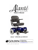Golden Technologies Alante GP201SS Owner's manual