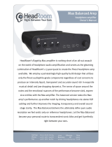 HeadRoom Max Balanced Amp Owner's manual