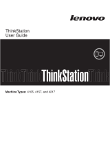 Lenovo 410513U - ThinkStation S20 - 4105 User manual
