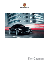 Porsche CAYMAN - User Handbook Manual