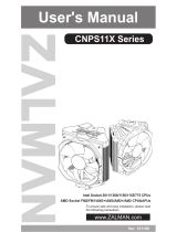 ZALMAN CNPS11X Performa User manual