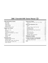 Chevrolet 2006 HHR Owner's manual