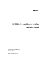 H3C S5500-52C-PWR-EI Installation guide