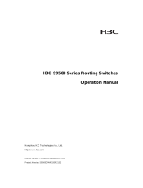H3C S9500 Series Operating instructions