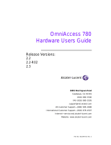 Alcatel-Lucent OmniAccess 780 User manual