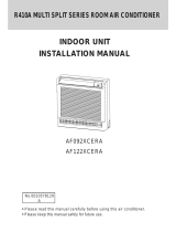 Haier AF092XCERA Installation guide