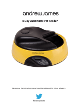 Andrew James 4 Day Automatic Pet Feeder User manual