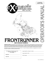 Exmark Frontrunner FR23KC User manual
