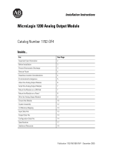 Allen-Bradley MicroLogix 1200 Installation Instructions Manual