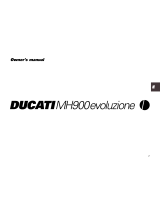 Ducati MH900 EVOLUZIONE Owner's manual