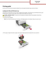 Lexmark CS410 series Printing Manual