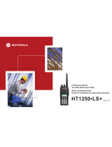 Motorola HT1250-LS+ User manual