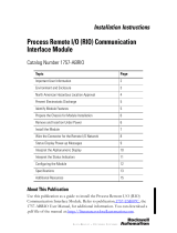 Allen-Bradley 1757-ABRIO Installation Instructions Manual